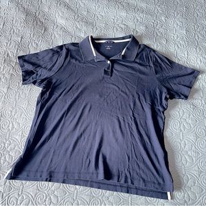 Lands End Navy Polo